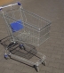 Wózek sklepowy samoobsługowy 90 litrów